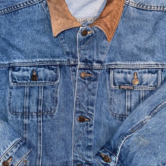 Vintage Jansport Denim Jacket - Picture 3 of 5